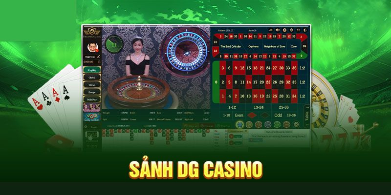 DG Casino Gk88 hấp dẫn người chơi nhờ giao diện trực quan và kho game chất lượng