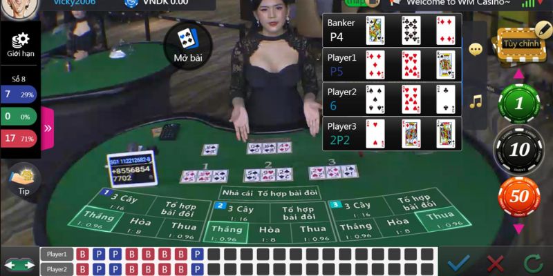  Sơ lược thông tin liên quan đến sảnh cược WM Casino Gk88